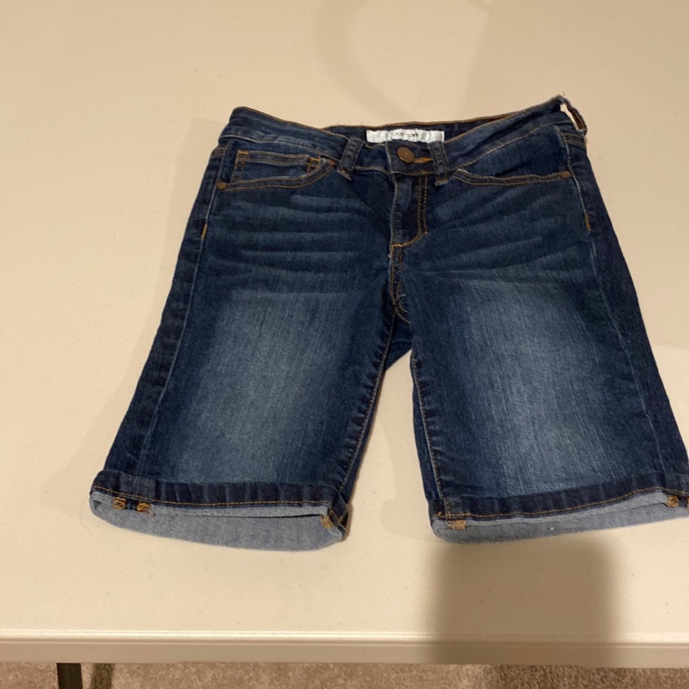 Big girls jean shorts